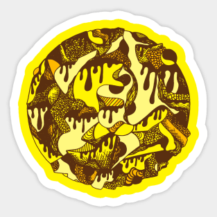 Sorange Circle of Drip Sticker